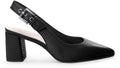 Mary Block Heel Slingbacks